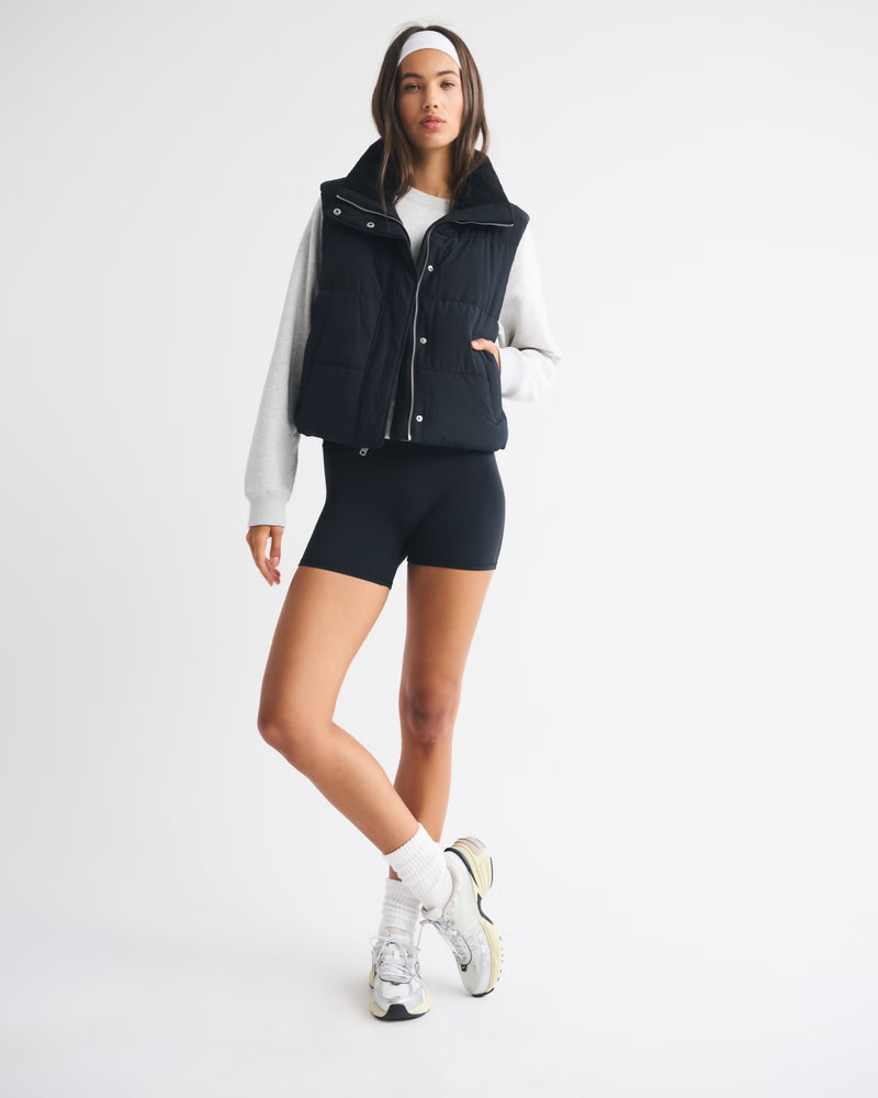 YPB On The Go Puffer Vest | Abercrombie & Fitch (US)