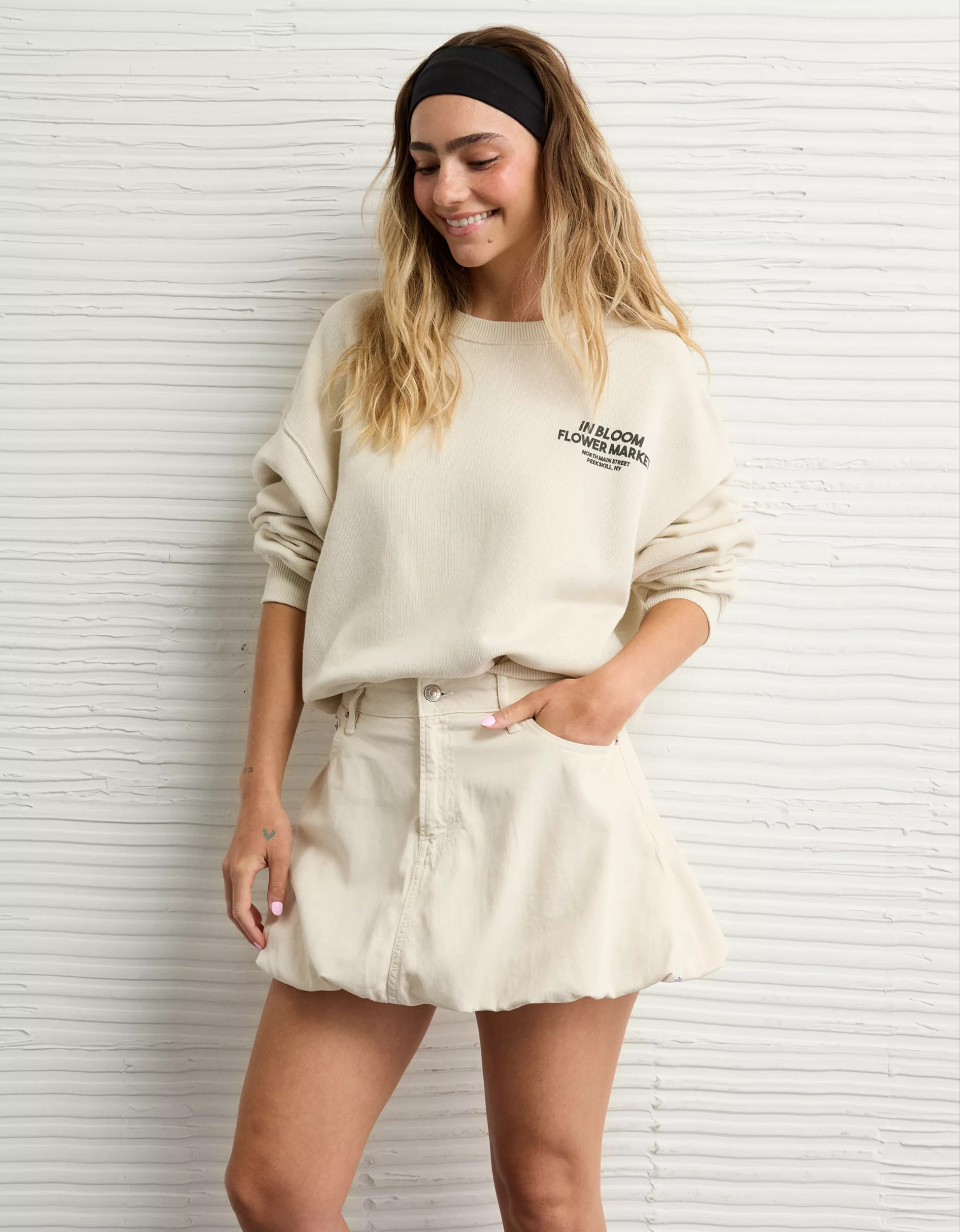 AE Stretch Bubble Skort | American Eagle Outfitters (US & CA)