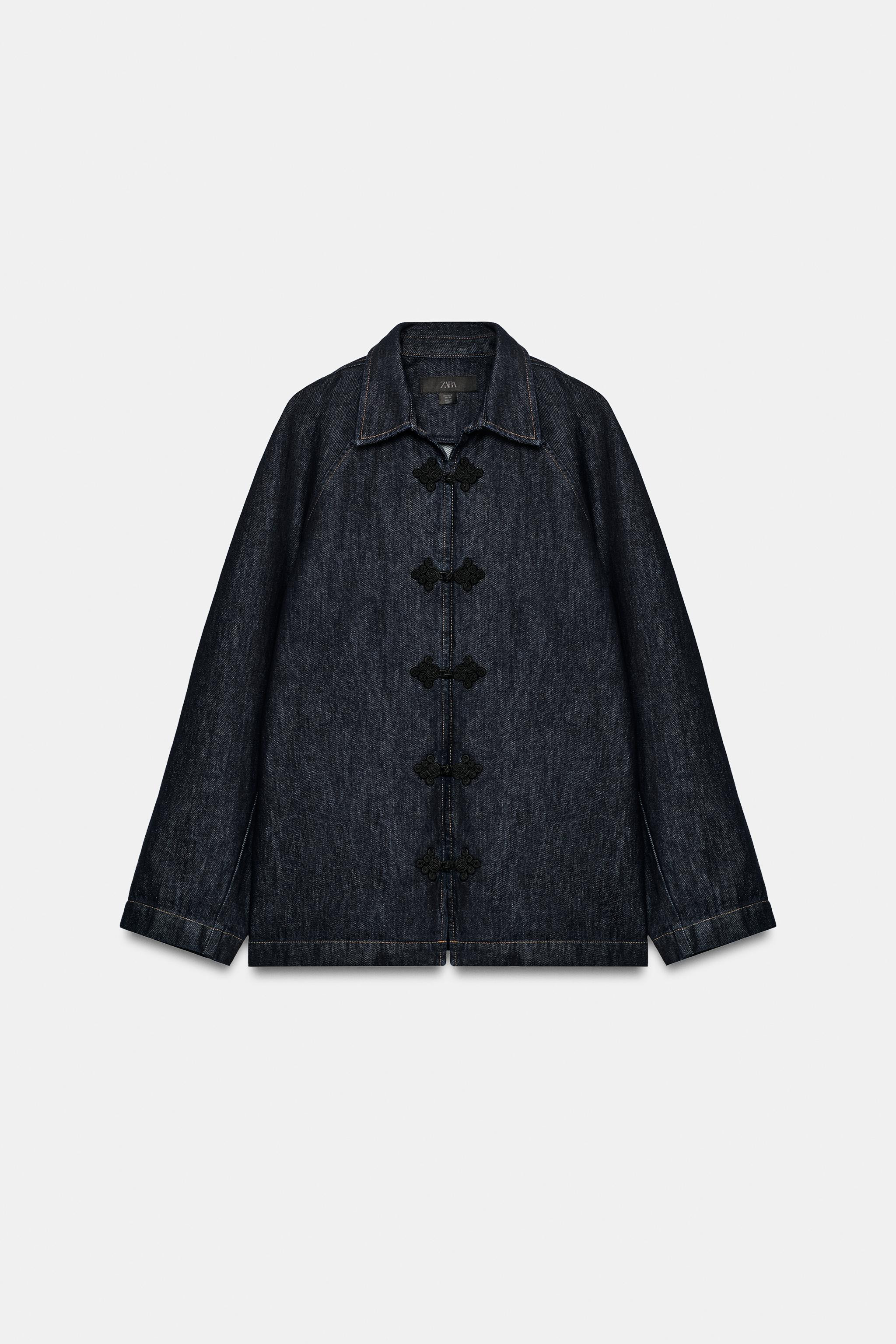 ZW COLLECTION TOGGLE DENIM JACKET | Zara US