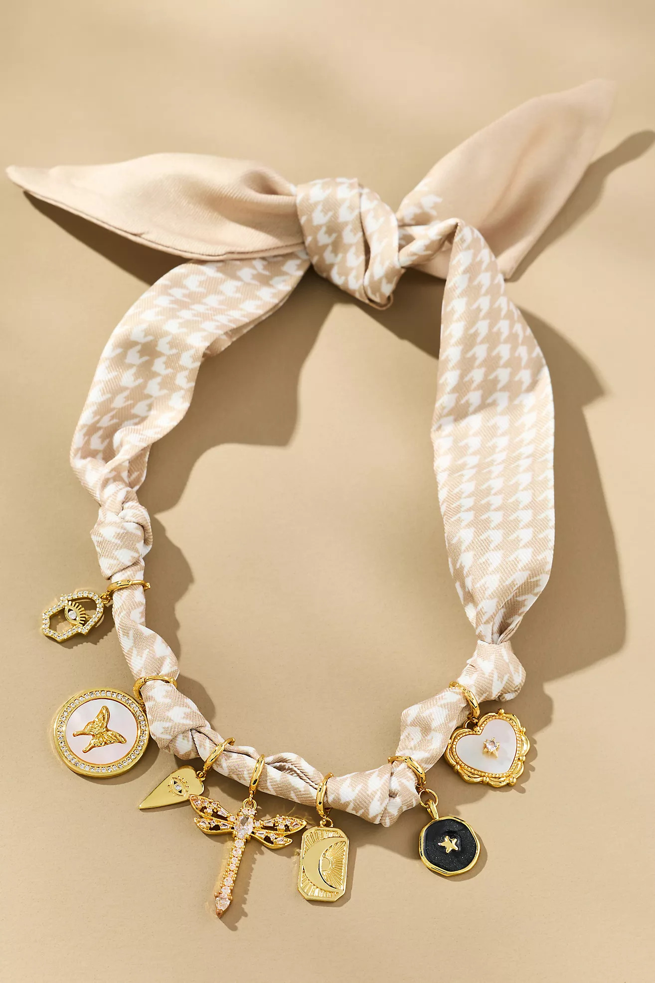 Gemelli Charm Scarf Necklace | Anthropologie (US)