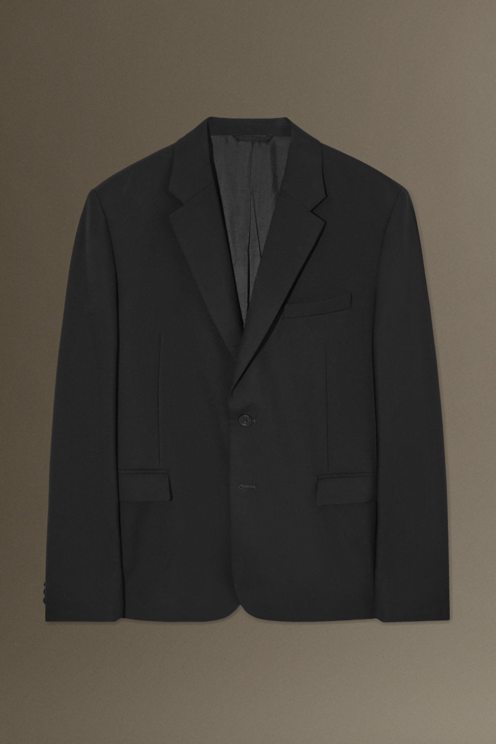 TAILORED WOOL-FLANNEL BLAZER - REGULAR | COS UK