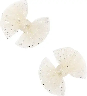 Baby Bling 2-Pack FAB Tulle Bow Hair Clips | Nordstrom | Nordstrom