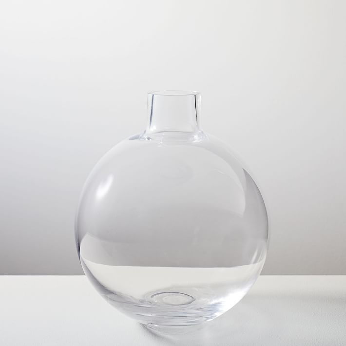 Foundations Clear Glass Vases | West Elm (US)