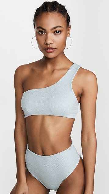 One Shoulder Bikini Top | Shopbop