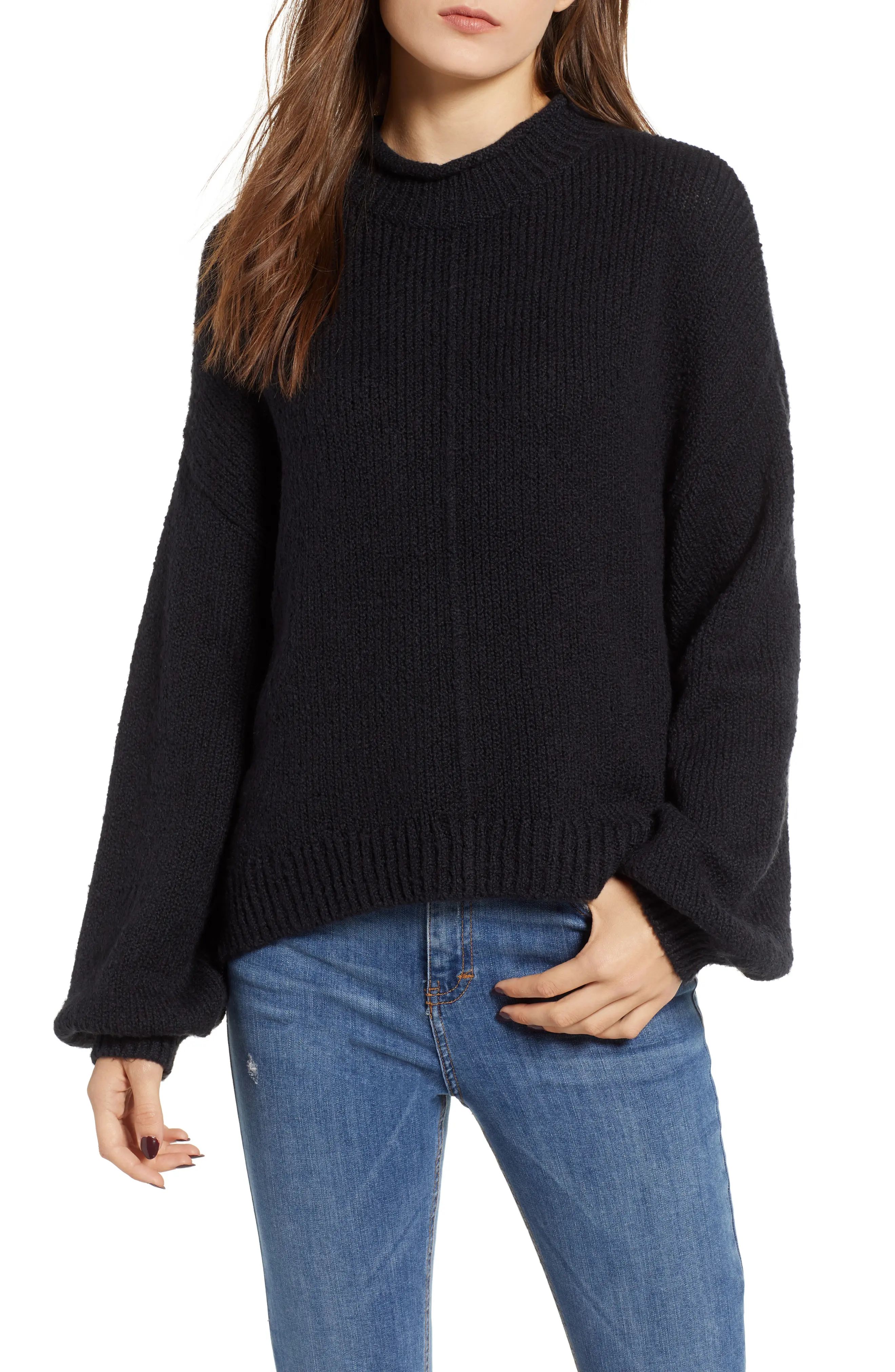 BP. Balloon Sleeve Sweater (Regular & Plus Size) | Nordstrom