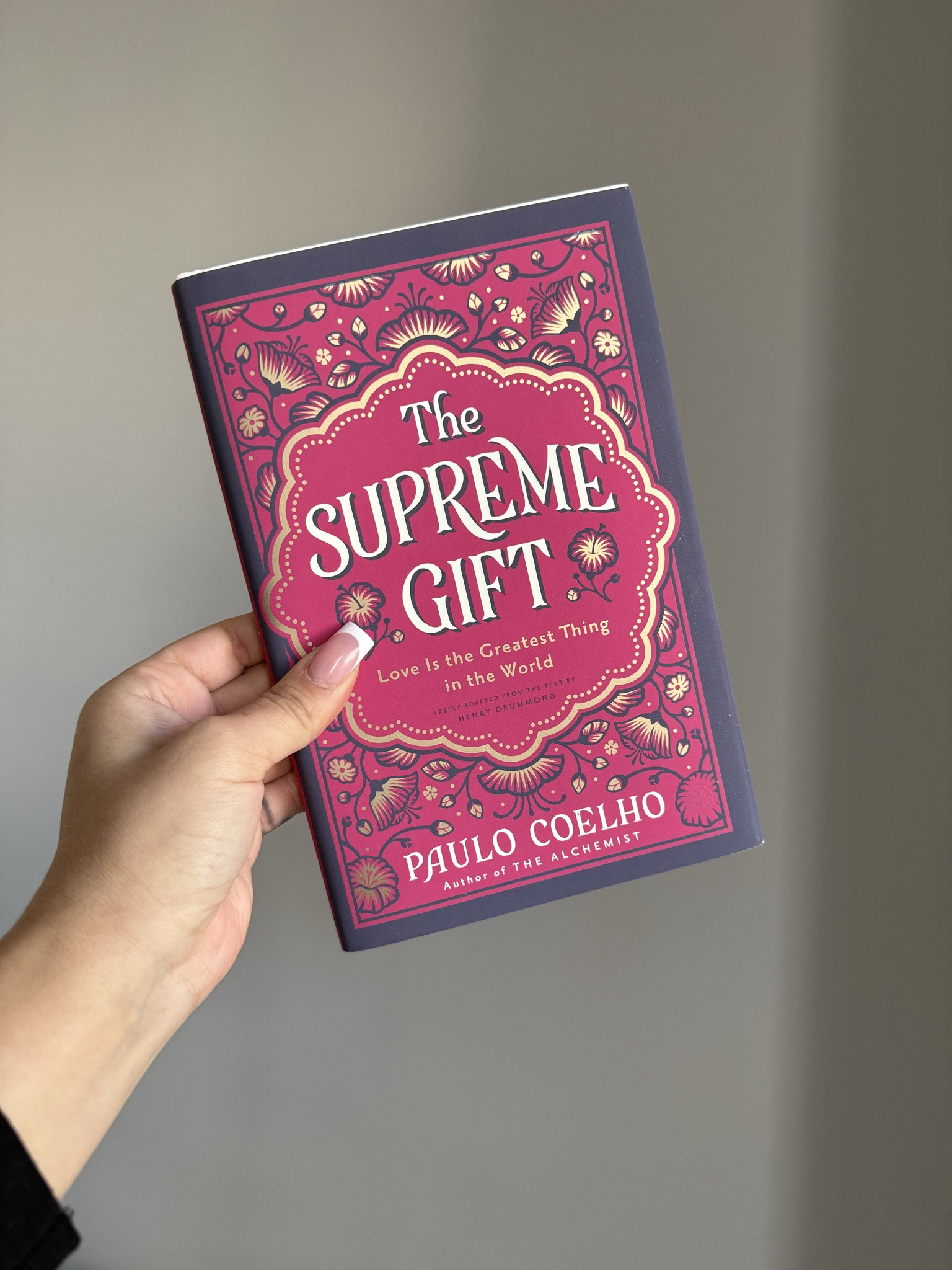The Supreme Gift by Paulo Coelho 💕 is a reflective and spiritual piece centered on one core idea: love is the most powerful and essential force in life.

#LTKdayinmylife #LTKHome #LTKSaleAlert