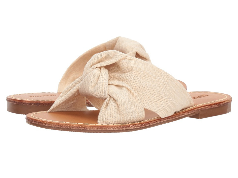Soludos - Knotted Slide Sandal (Blush) Women's Sandals | Zappos