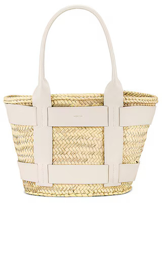 Santorini Tote in Off White | Revolve Clothing (Global)