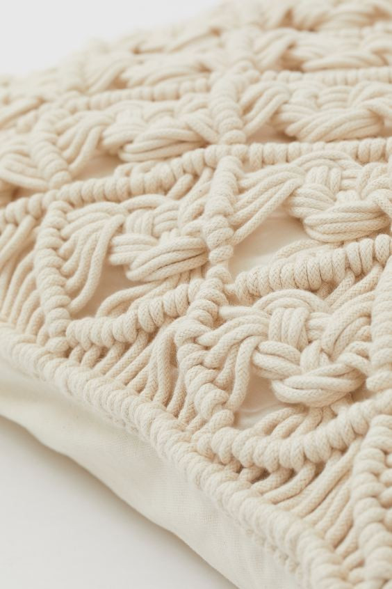 Macramé Cushion Cover | H&M (US + CA)