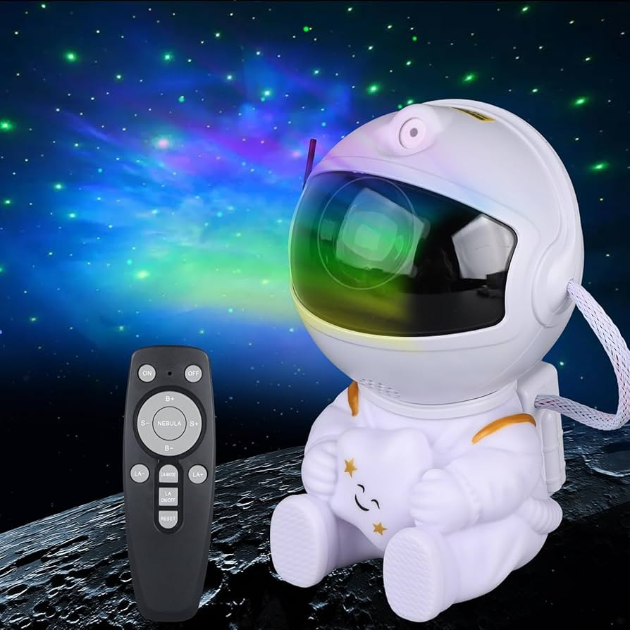 Astronaut Star Projector, Star Projector Galaxy Light for Kids，8 Modes Remote and 270° Adjusta... | Amazon (US)
