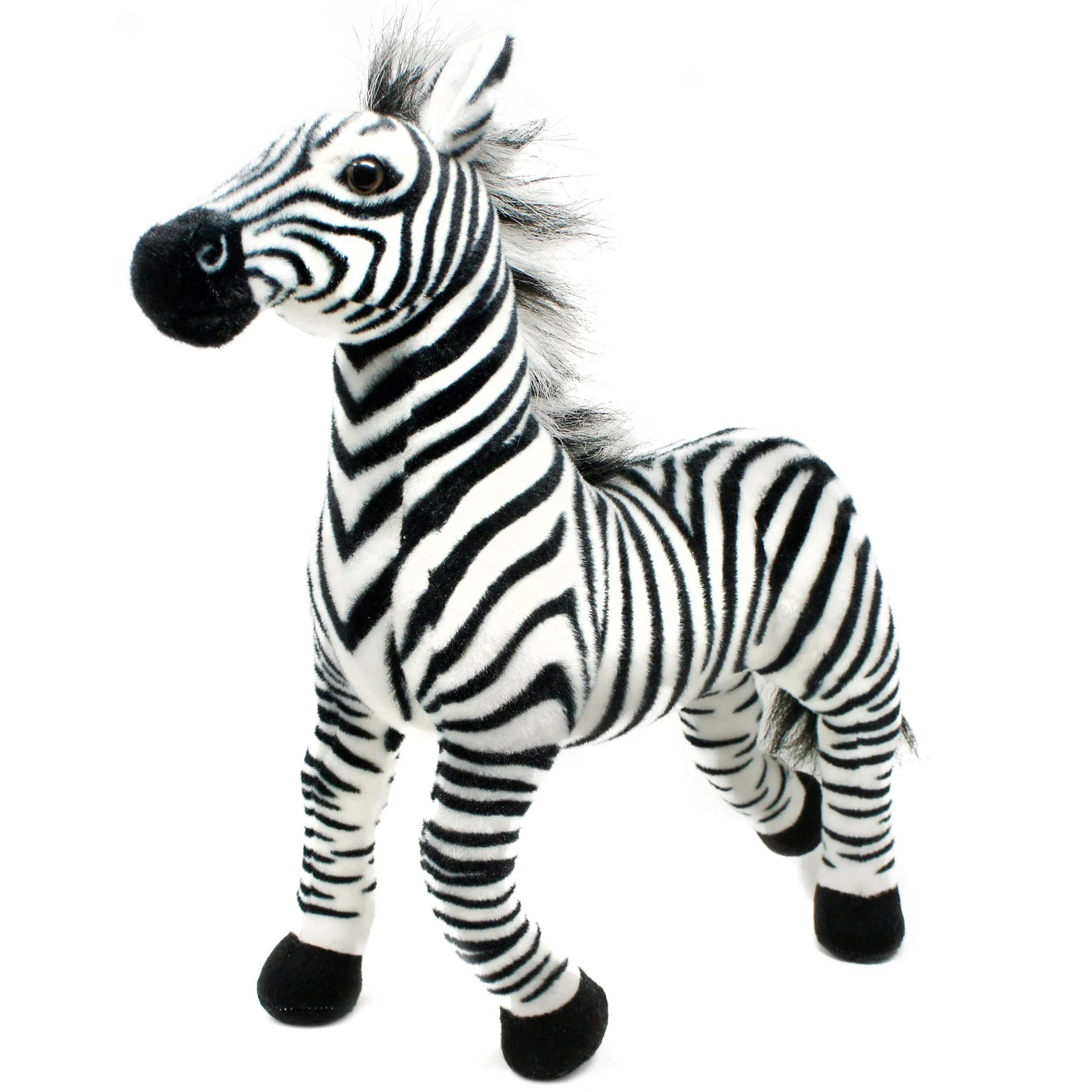 Zebenjo the Zebra | 16 Inch Stuffed Animal Plush | By Tiger Tale Toys | Walmart (US)