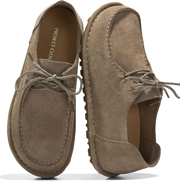 100% Genuine Leather Moccasin Loafers for Women - Moccasin Shoes for Women | Amazon (US)