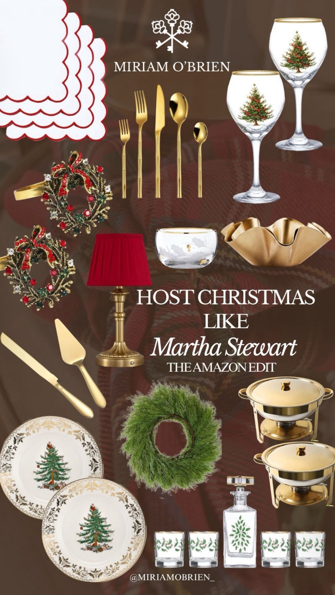 Hosting Christmas like Martha Stewart

Follow me @miriamobrien_ on IG and TikTok 

#amazonhosting#amazonholiday

#LTKSeasonal #LTKHome #LTKHoliday