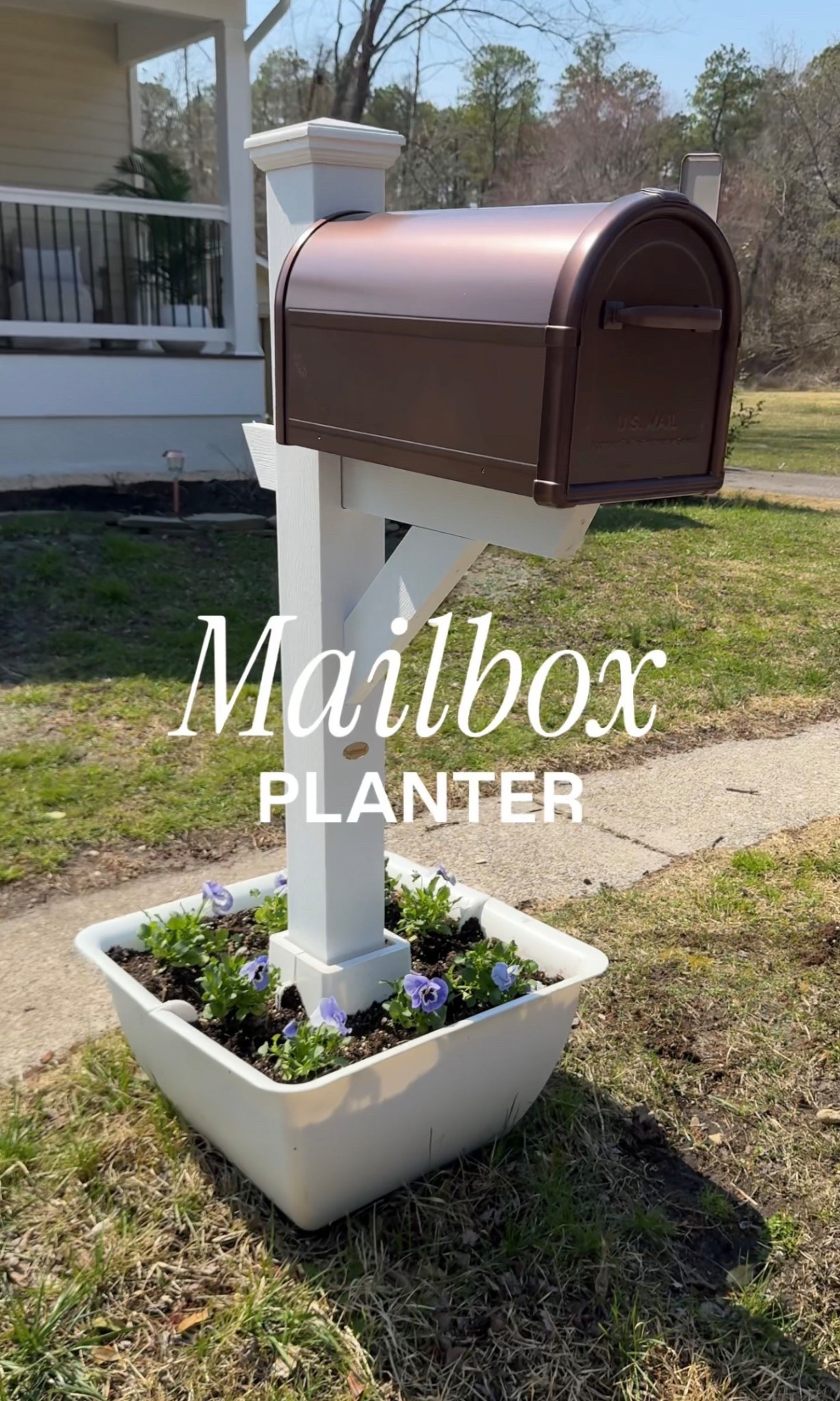 This copper-finish mailbox paired with a white vinyl post and a planter box that fits right around the base of the post is giving quiet luxury meets cottage charm 
The best part? You just drop your favorite seasonal flowers in and suddenly your mailbox looks like it belongs in a neighborhood magazine 🤍



 #MailboxMakeover #CurbAppeal #MailboxPlanter #FrontYardIdeas #CottageStyle #HomeExterior #VinylMailboxPost #CopperMailbox #SpringCurbAppeal #HomeUpgrade #LTKHome

#LTKHome