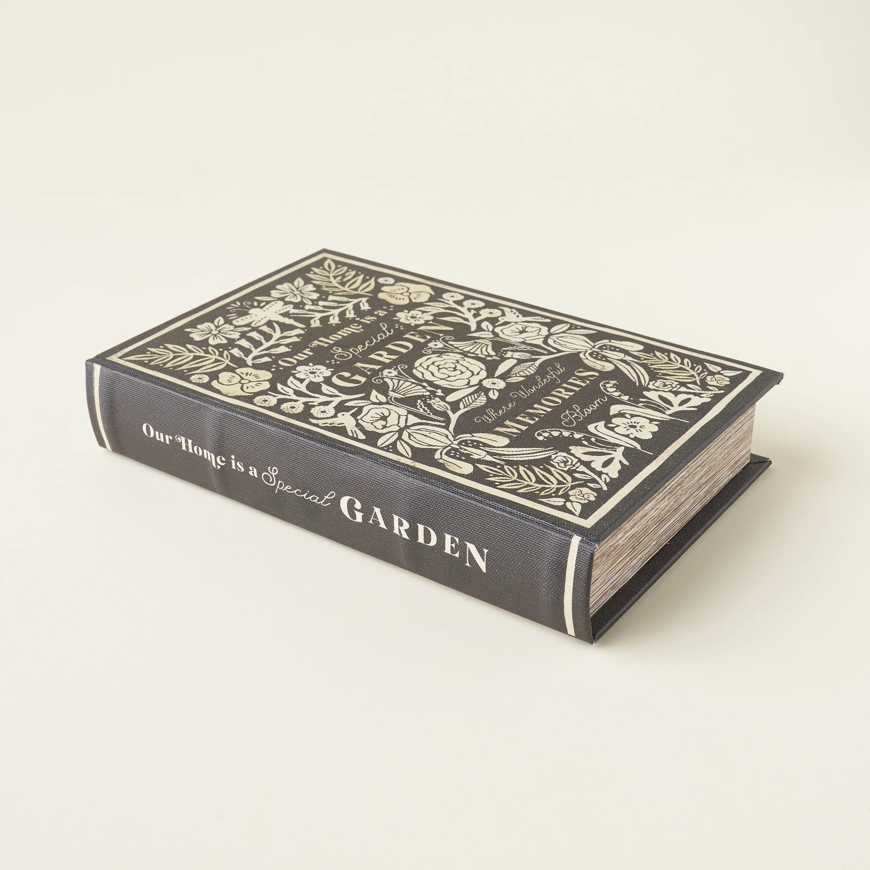 Book Storage Box - Home is a Special Garden | Kate Marker Home