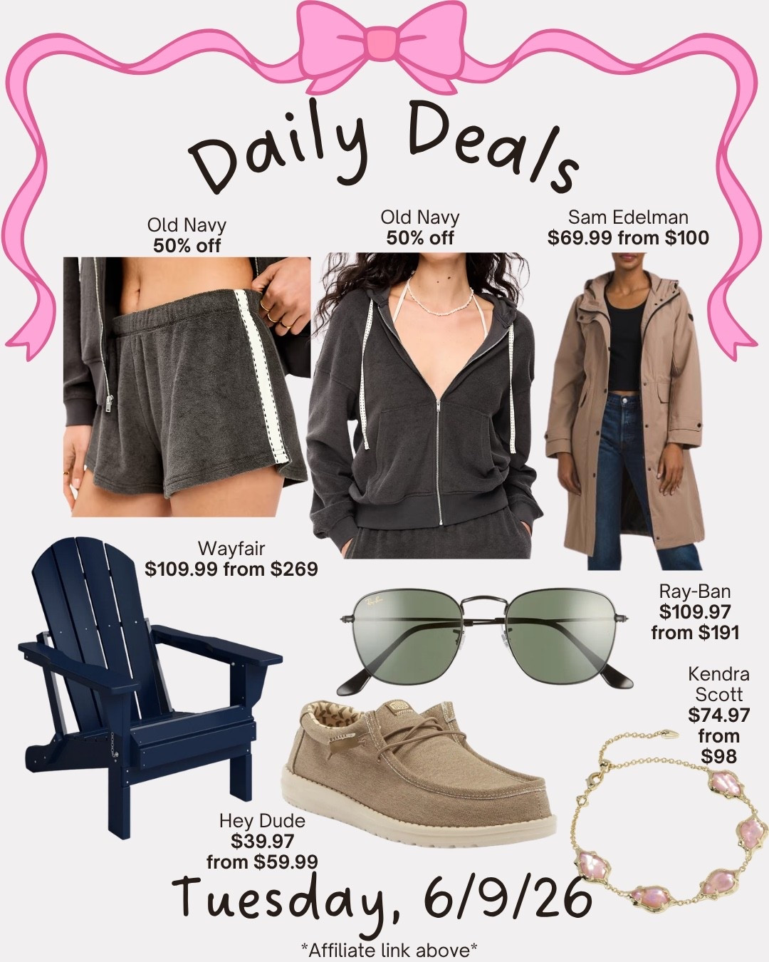 Daily deals

#LTKSeasonal #LTKSaleAlert #LTKMens