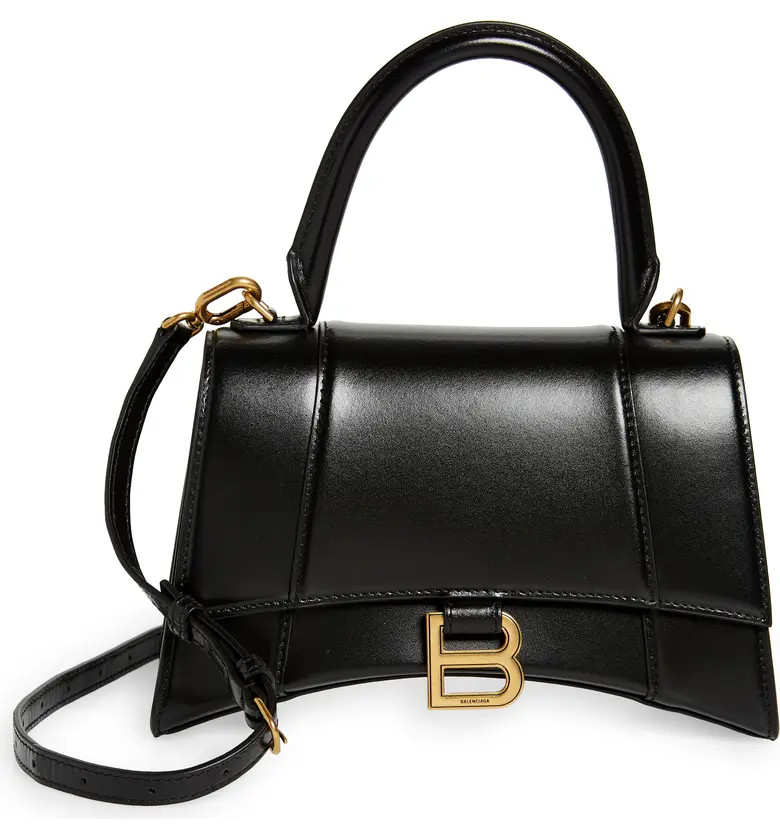 Balenciaga Small Hourglass Leather Top Handle Bag | Nordstrom | Nordstrom