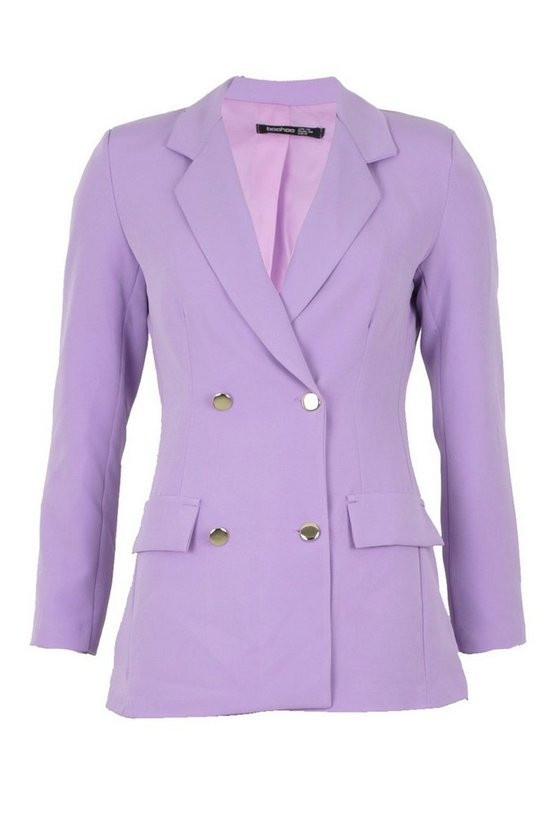 Double Breasted Military Blazer | Boohoo.com (US & CA)