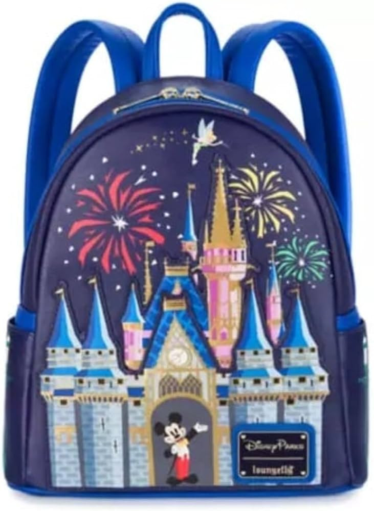 Loungefly Disney Parks Mini Backpack - Mickey At Cinderella Castle - Walt Disney World | Amazon (US)