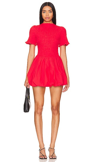 Bubble Dress in Red | Revolve Clothing (Global)