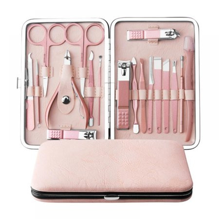 Norbi Nail Art Manicure Tools Set Nails Clipper Scissors Tweezer Manicure Sets With Case For Nail Ma | Walmart (US)