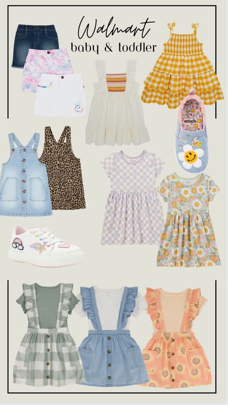 Baby. Toddler. Walmart. Fashion. Dresses. Shoes. Girls. Sale. Jumper. Denim  

#LTKsalealert #LTKkids #LTKstyletip