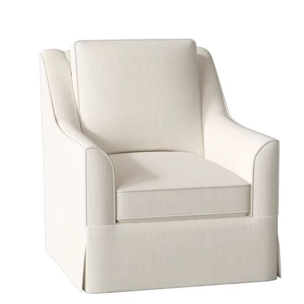 Bella 30" W Cotton Swivel Armchair | Wayfair Professional