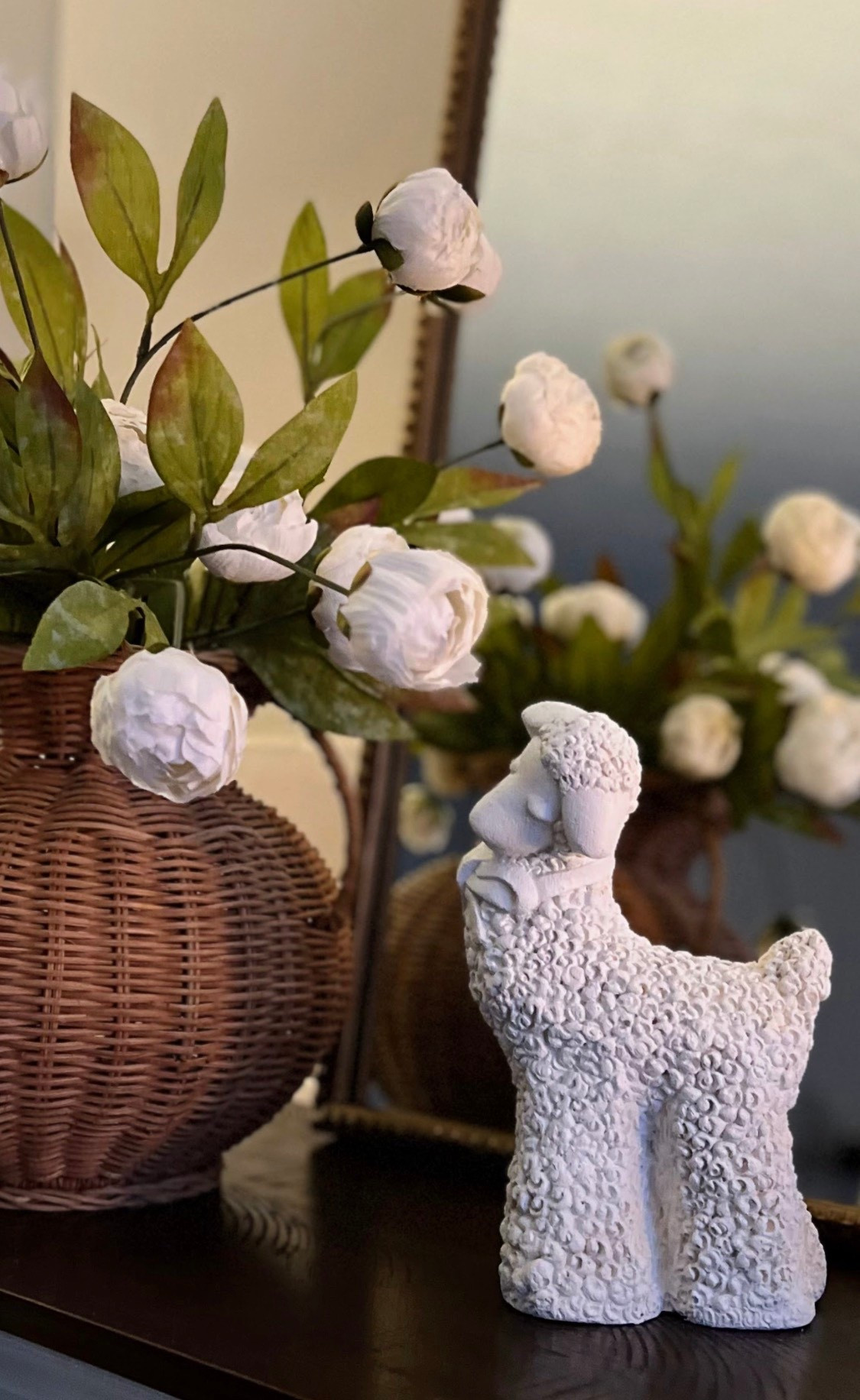 Beautiful peonies paired with an adorable lamb 

#LTKHome #LTKSeasonal