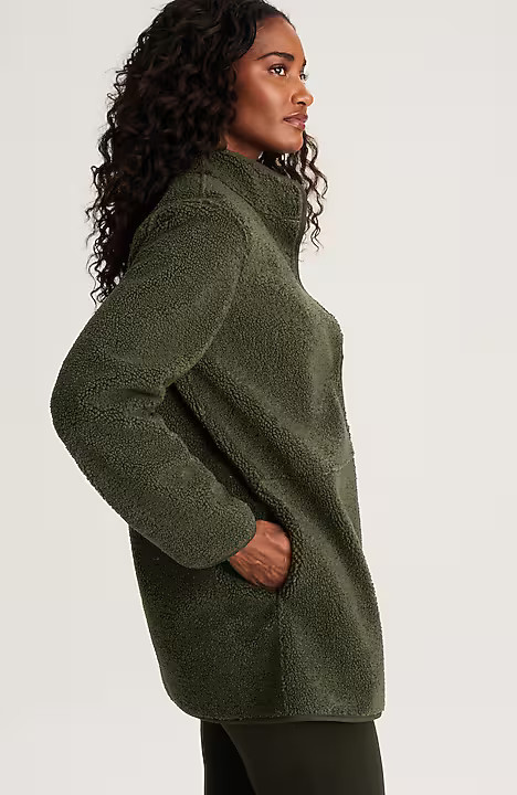 Pure Jill Reversible Teddy Coat | J. Jill