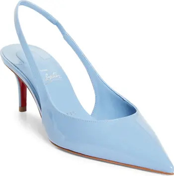 Christian Louboutin Miss Z Pointed Toe Slingback Pump (Women) | Nordstrom | Nordstrom
