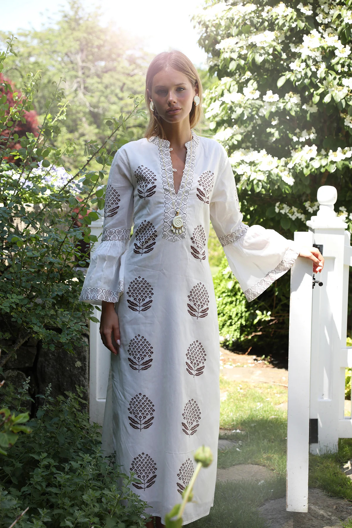 Mocha Calliope Kaftan | ASHA by ADM