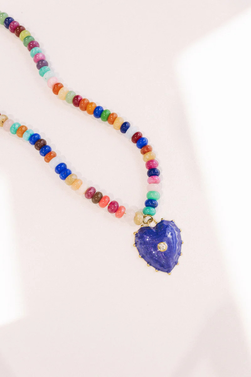 Cosmic Candy Heart Necklace (POS) | BÉLJOY