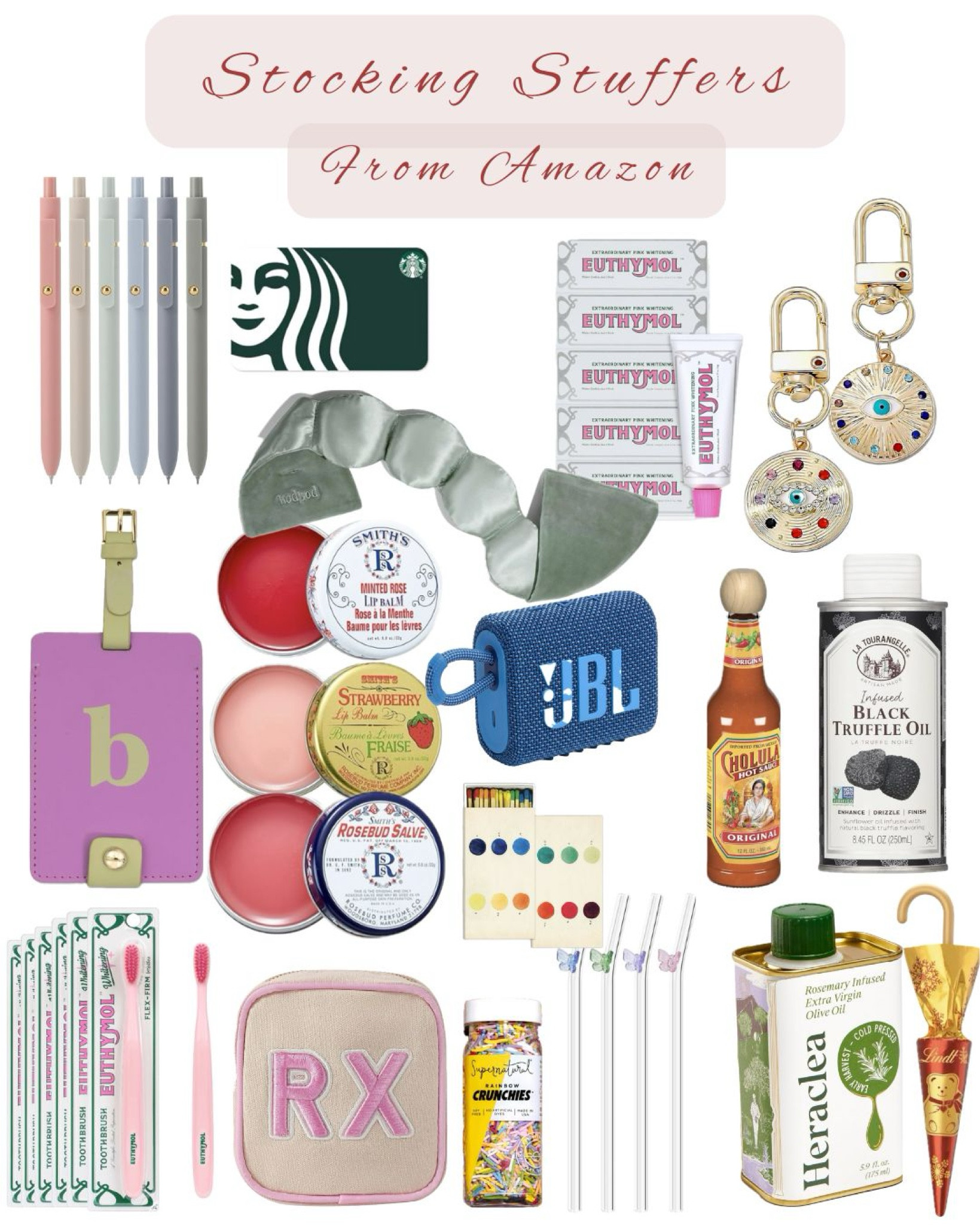 Stocking stuffers for anyone from Amazon!! #stockingstuffers #christmasgifts2024 #ltkgiftguide 

#LTKfindsunder50 #LTKSeasonal #LTKfindsunder100
