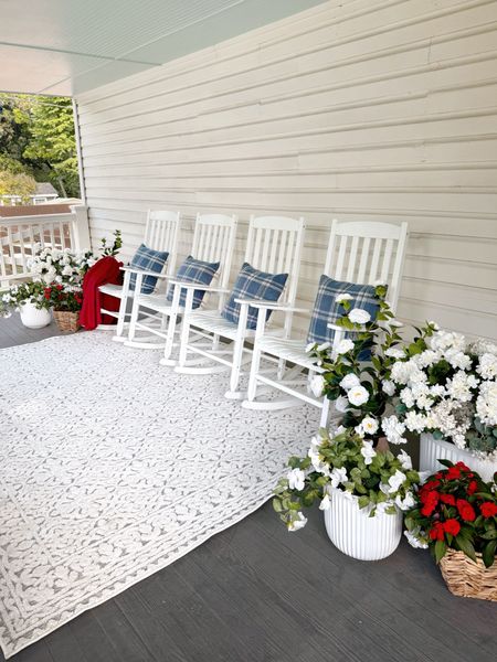 Add some red, white and blue to your outdoor spaces with these gorgeous products from @walmart! #walmartpartner #walmarthome 

#LTKHome #LTKSeasonal