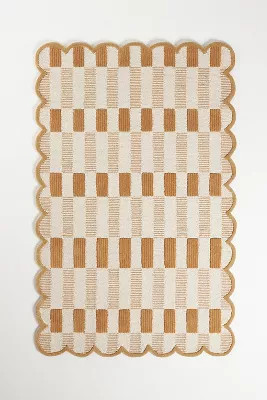 Matilda Goad & Co. Tufted Plaid Rug | Anthropologie (US)