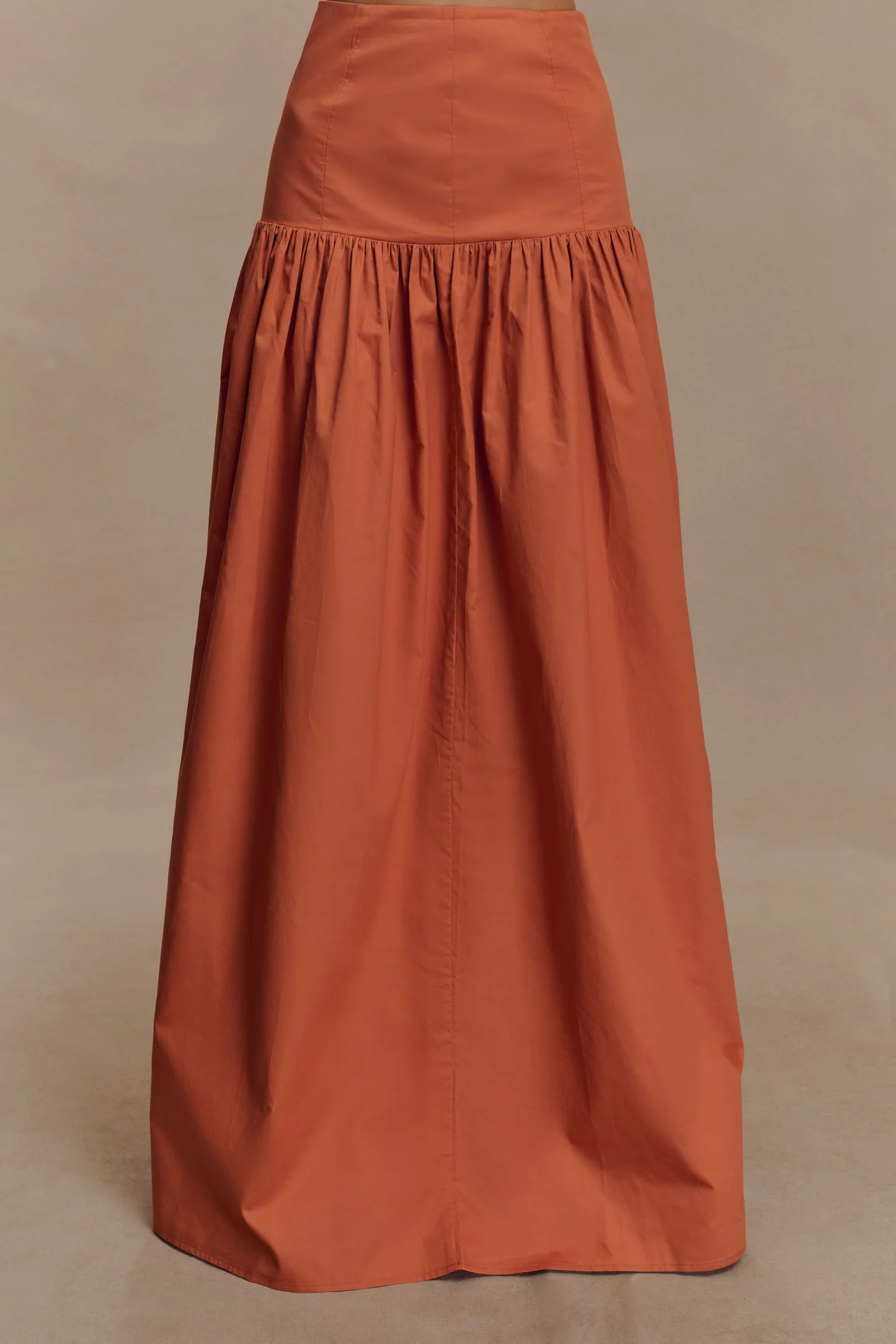 Autumn Maxi Skirt - Burnt Orange | MESHKI US