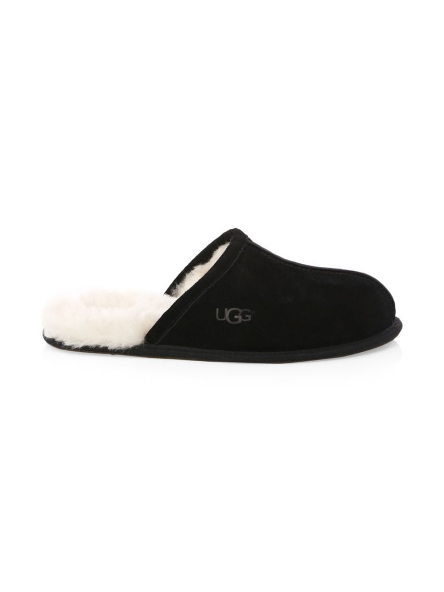 UGG Scuff Shearling-Lined Mule Slippers | Saks Fifth Avenue