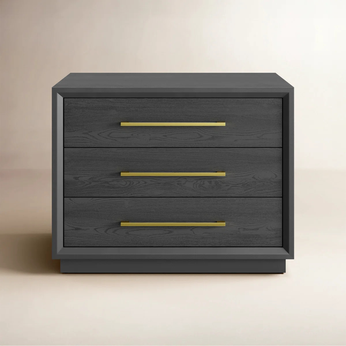 Langley 3 - Drawer Nightstand | Wayfair North America