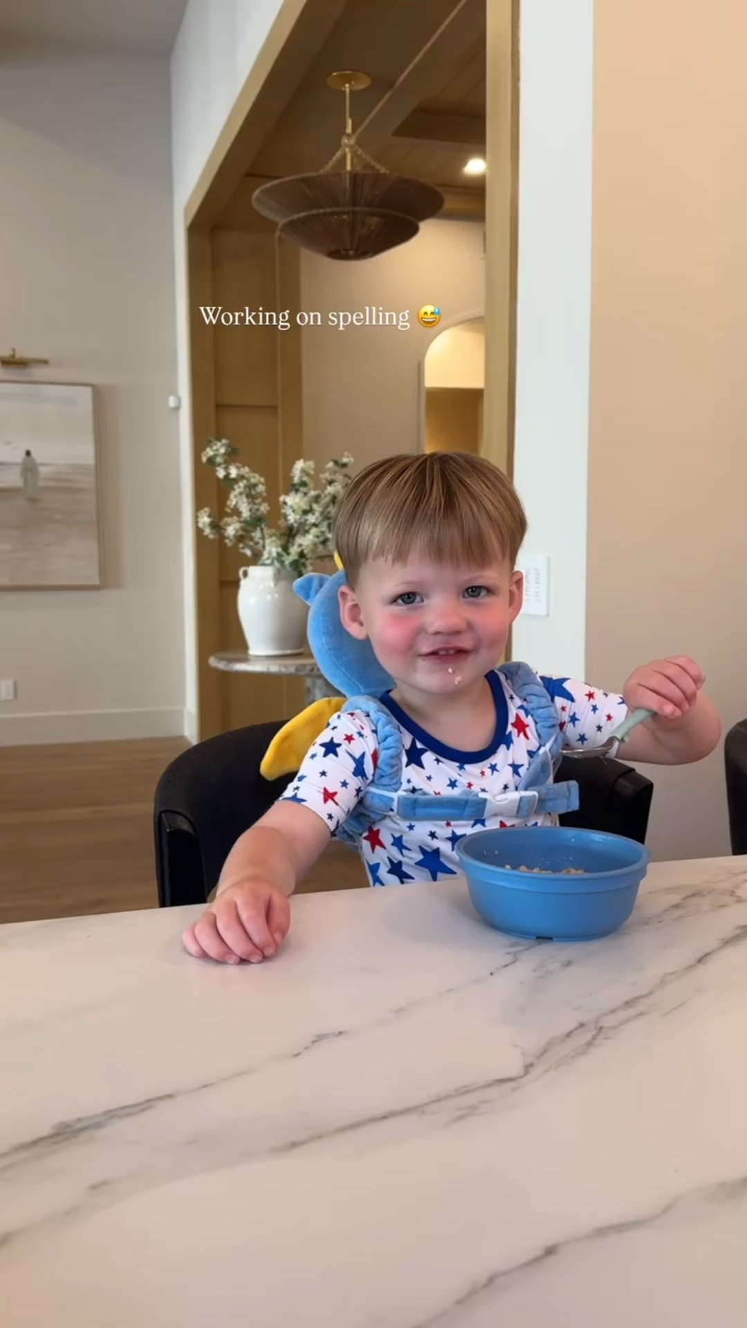 morning spelling lesson with Jet!

kids pajamas | head protector | kids bowls