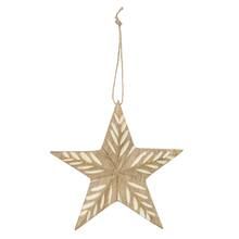 5.5'' Carved Wooden Star Ornament by Ashland® | Michaels Stores