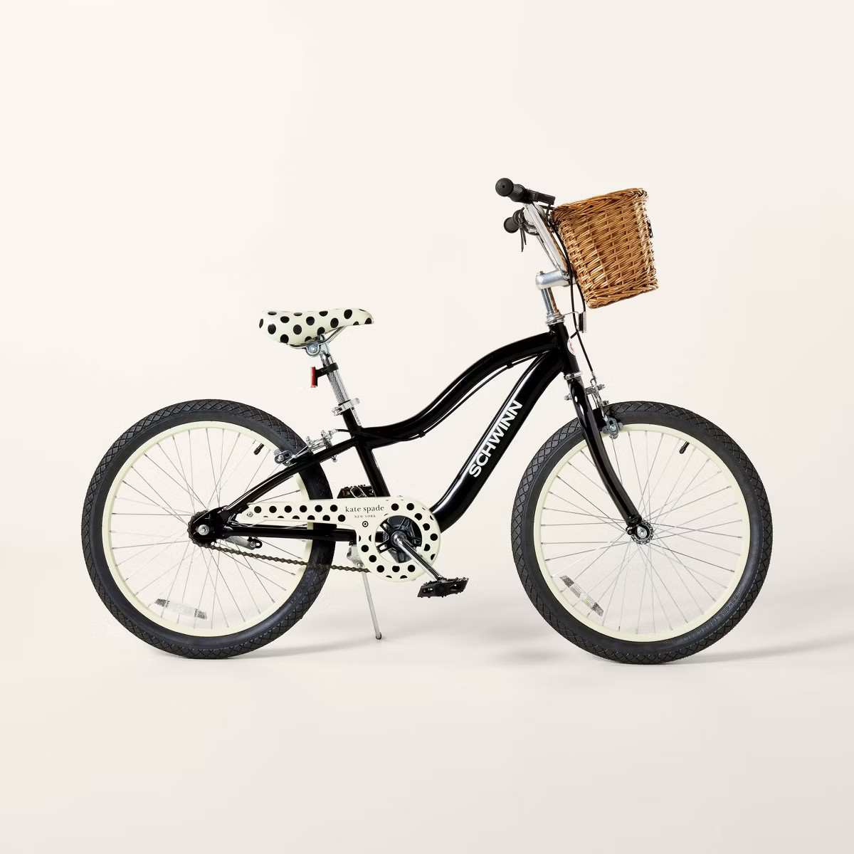 20" Polka Dot Schwinn Kids' Bike Cream/Black - kate spade new york x Target | Target