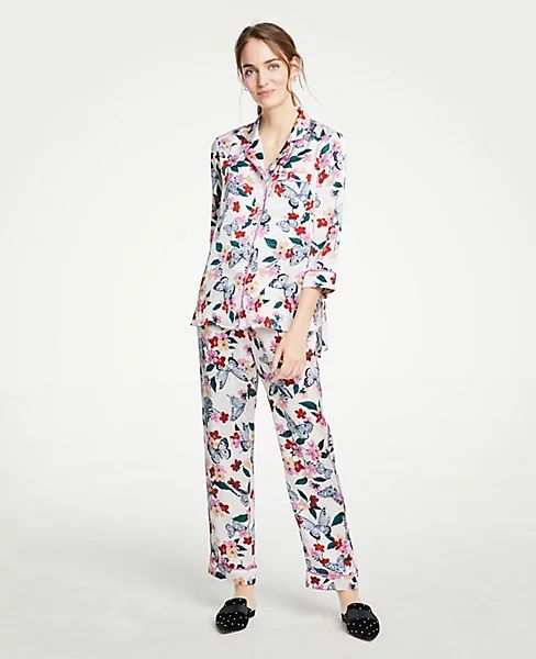 Printed Pajama Set | Ann Taylor (US)