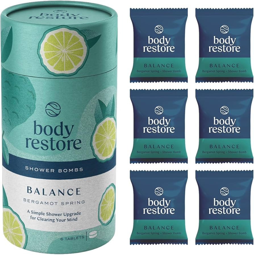 Body Restore Bath Bombs Aromatherapy 6 Pack - Christmas Gifts Stocking Stuffers, Relaxation Birth... | Amazon (US)