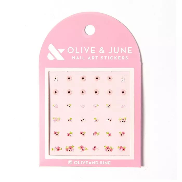 Olive & June Nail Art Stickers - Everyday Bouquet | Target