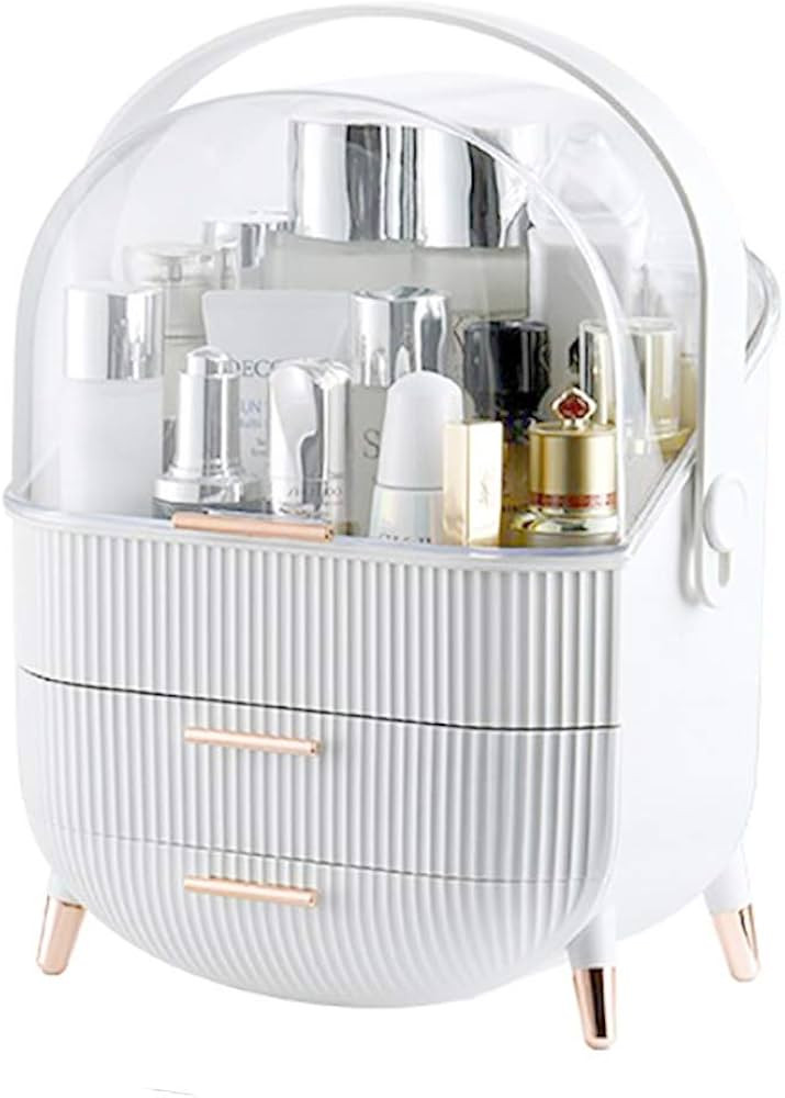 Multi-Function Make Up Case Dustproof Cosmetic Storage Box, Cosmetics Organizer Skin Care Product... | Amazon (UK)