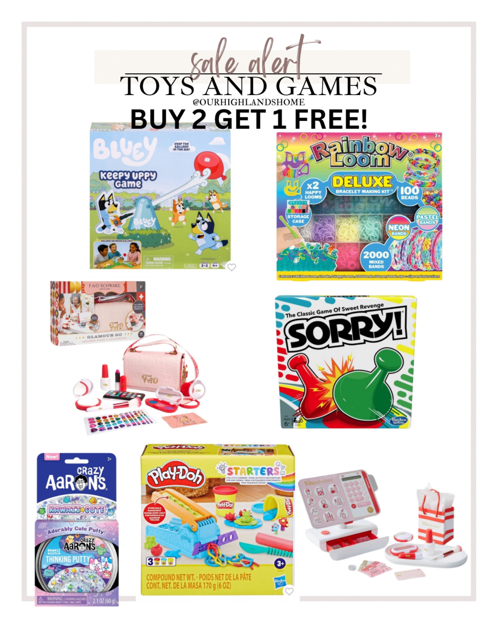 such a good deal! buy two get one free. we love this putty! it color changes and has texture toys in it. my kids also love rainbow looms 

#LTKHoliday #LTKGiftGuide #LTKSeasonal