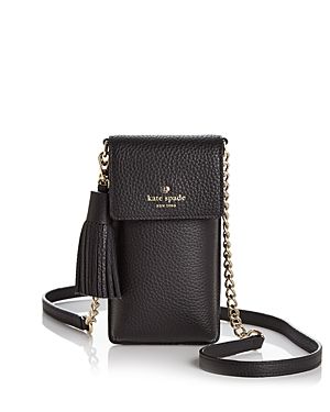 kate spade new york North/South Pebbled Leather iPhone Crossbody | Bloomingdale's (CA)