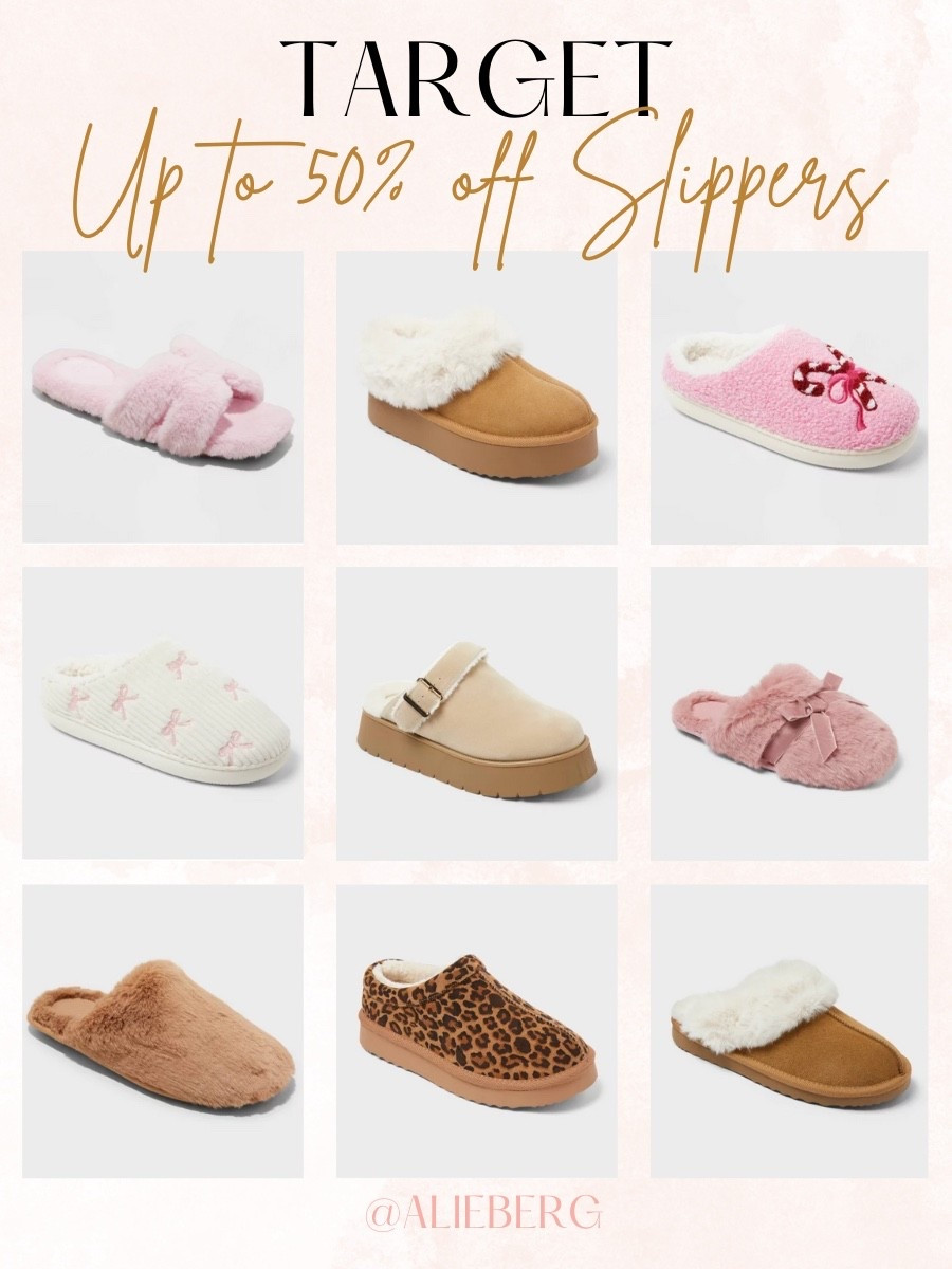 Target Cyber Monday Deal! slippers up to 50% off right now!


Christmas slippers, slippers under $30, gifts for her, stocking stuffer, gifts for mom, bow slippers, target finds, target fashion, target slippers,

#LTKGiftGuide #LTKCyberWeek #LTKHoliday