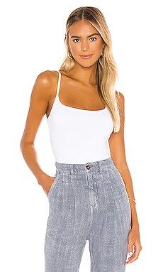 Free People Strappy Basique Bodysuit in White from Revolve.com | Revolve Clothing (Global)