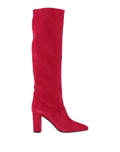 Via Roma 15 Woman Boot Red Size 8.5 Leather | YOOX (US)